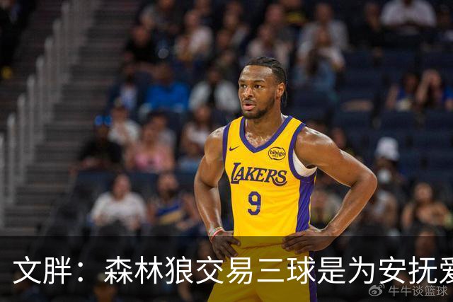 文胖：森林狼交易三球是为安抚爱德华兹 他一赛季被包夹近1000次