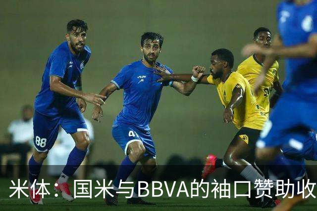 米体：国米与BBVA的袖口赞助收入每赛季850万欧，创意甲新纪录